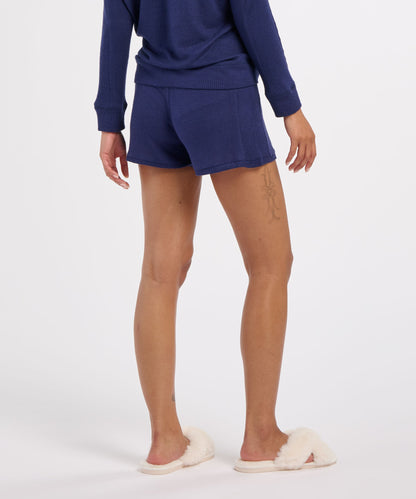 Women's Cuddle Short – Ultra-Soft Lounge Shorts in Navy
