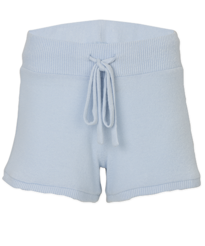 Women's Cuddle Short – Ultra-Soft Lounge Shorts in Sky Blue
