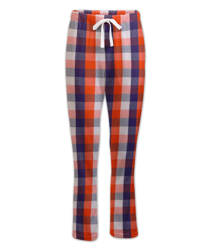 Boxercraft BW6620 Women's Haley Flannel Pants - Autumn Buffalo Plaid - Ghost Front | Autumn Buffalo Plaid