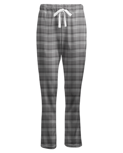 Boxercraft BW6620 Women's Haley Flannel Pants - Oxford Carnegie Plaid - Ghost Front | Oxford Carnegie Plaid