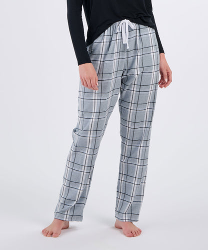 Boxercraft BW6620 Women's Haley Flannel Pants - Oxford Carnegie Plaid - Front | Oxford Carnegie Plaid