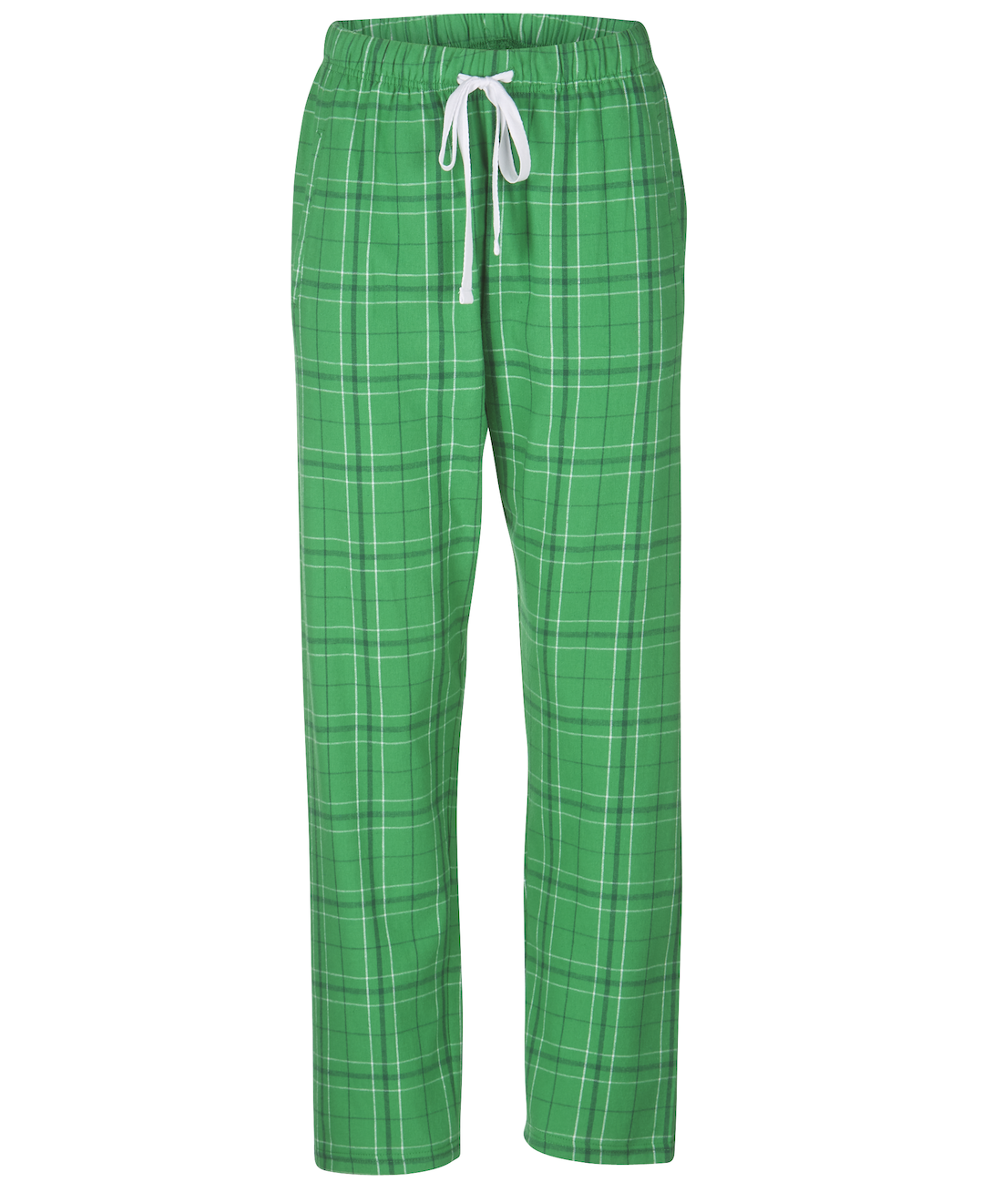 Boxercraft BW6620 Women's Haley Flannel Pants - Kelly Field Day Plaid - Ghost Front | Kelly Field Day Plaid