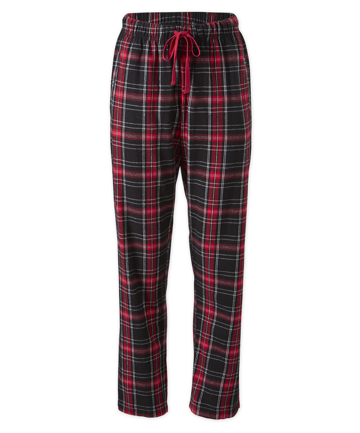 Boxercraft BW6620 Women's Haley Flannel Pants - Kingston Plaid - Ghost Front | Kingston Plaid