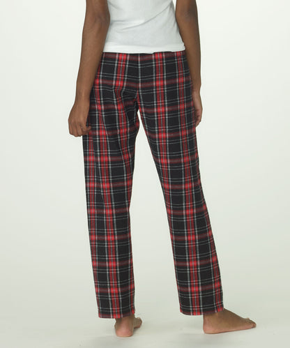 Boxercraft BW6620 Women's Haley Flannel Pants - Kingston Plaid - Back | Kingston Plaid