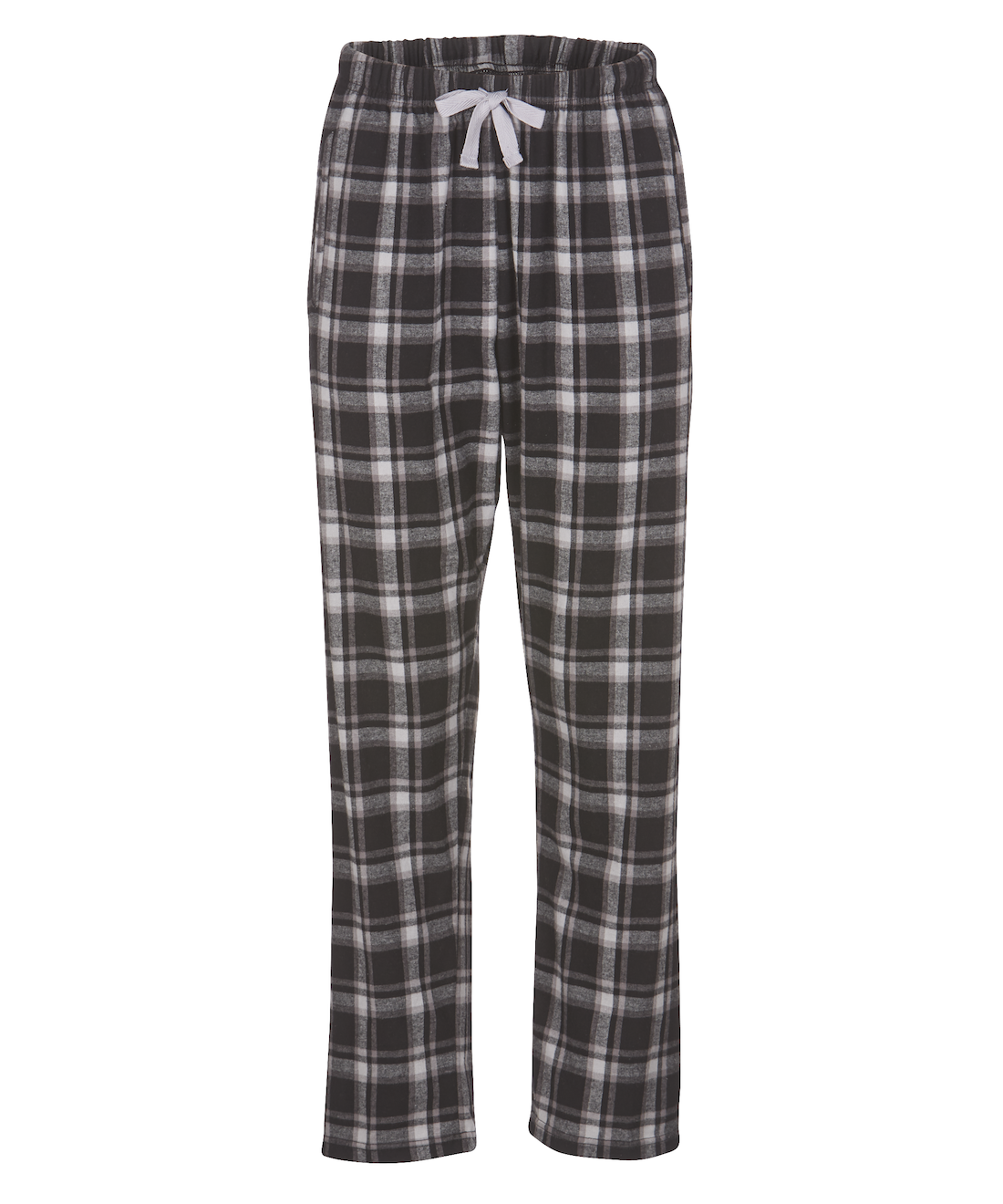 Boxercraft BW6620 Women's Haley Flannel Pants - Heritage Black Plaid - Ghost Front | Heritage Black Plaid