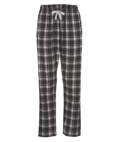 Boxercraft BW6620 Women's Haley Flannel Pants - Heritage Black Plaid - Ghost Front | Heritage Black Plaid