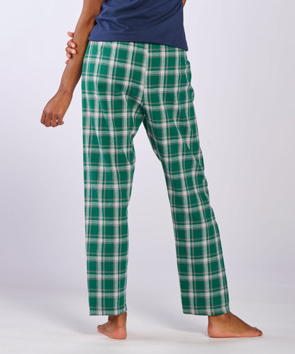 Boxercraft BW6620 Women's Haley Flannel Pants - Heritage Hunter Plaid - Back | Heritage Hunter Plaid