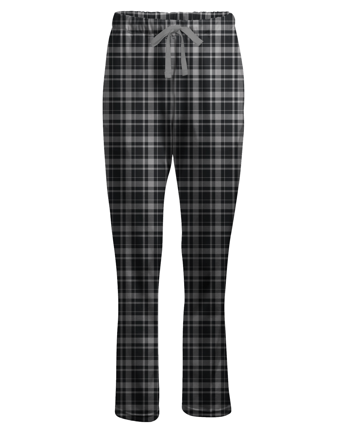 Boxercraft BW6620 Women's Haley Flannel Pants - Black Jordan Plaid - Ghost Front | Black Jordan Plaid