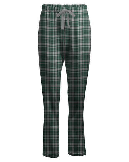 Boxercraft BW6620 Women's Haley Flannel Pants - Green Jordan Plaid - Ghost Front | Green Jordan Plaid