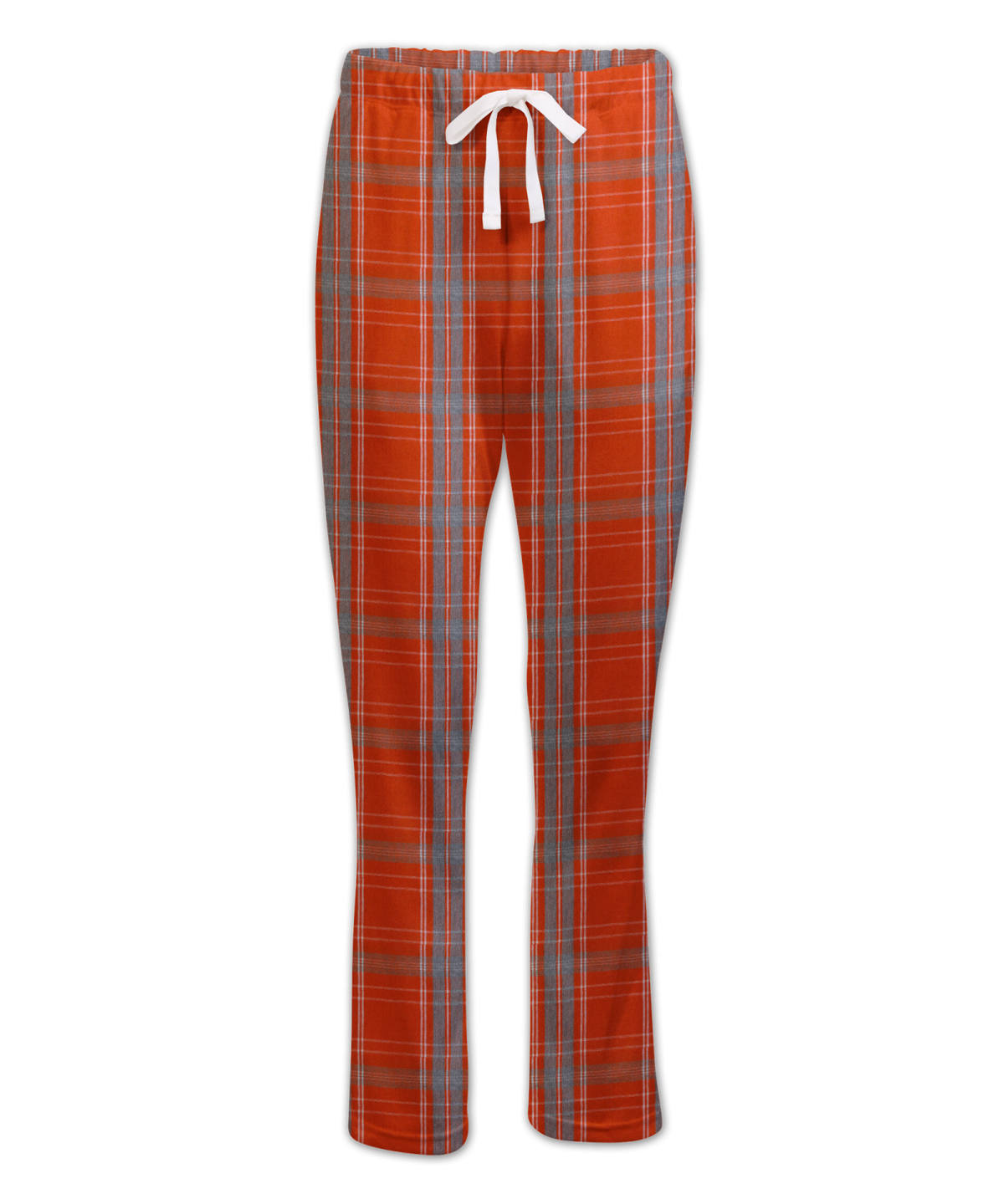 Boxercraft BW6620 Women's Haley Flannel Pants - Burnt Orange Kingston - Ghost Front | Burnt Orange Kingston