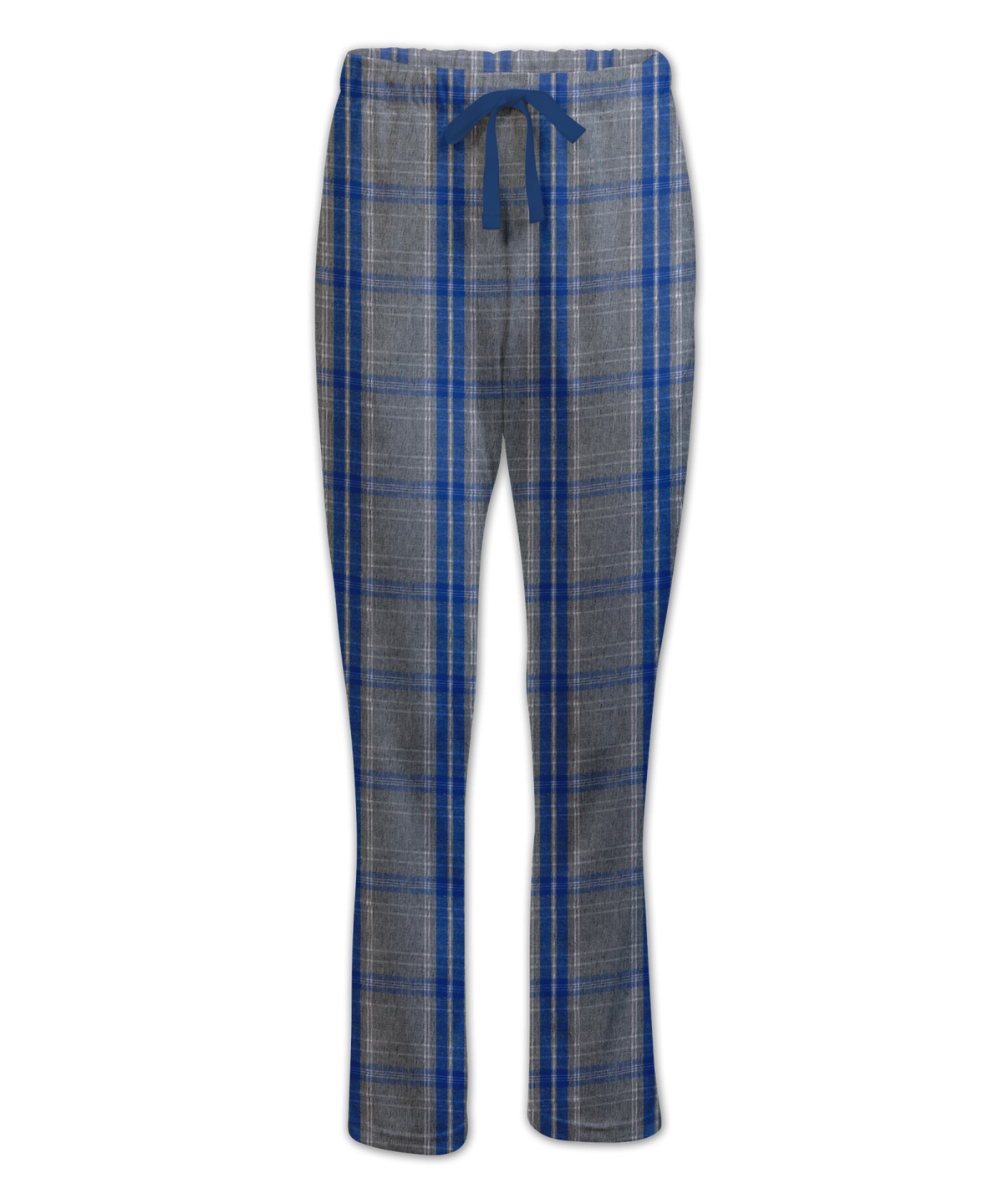 Boxercraft BW6620 Women's Haley Flannel Pants - Oxford/Royal Kingston - Ghost Front | Oxford/Royal Kingston