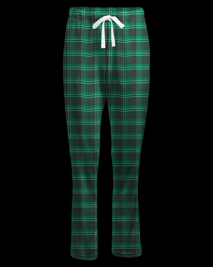 Boxercraft BW6620 Women's Haley Flannel Pants - Green McIntosh Plaid - Ghost Front | Green McIntosh Plaid
