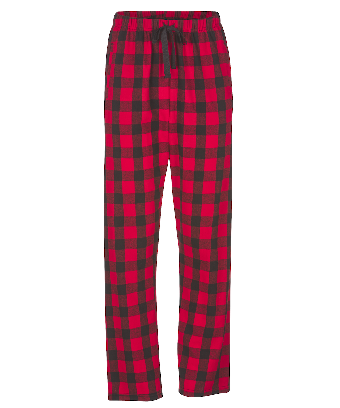 Boxercraft BW6620 Women's Haley Flannel Pants - Red/Black Buffalo Plaid - Ghost Front | Red/Black Buffalo Plaid