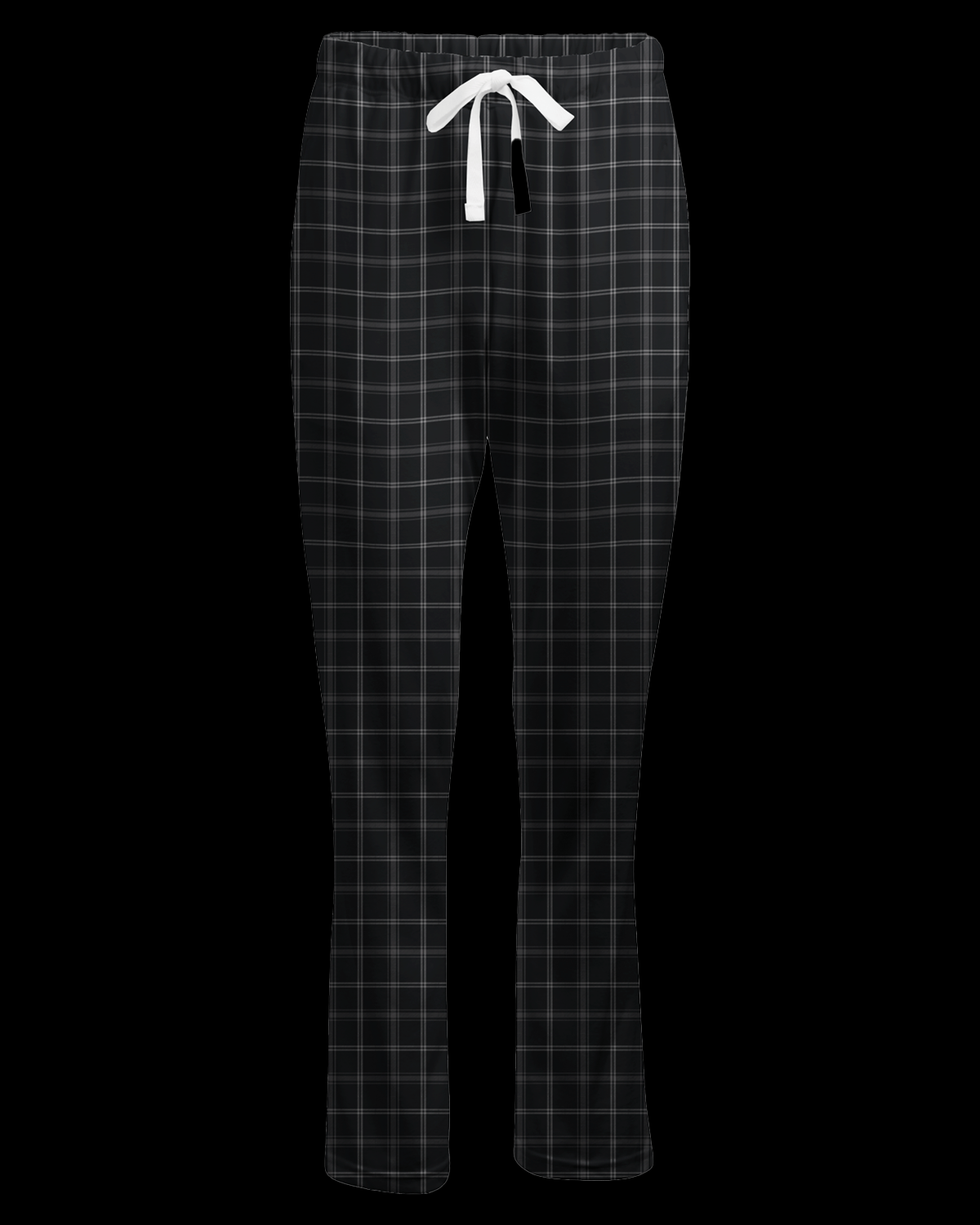 Boxercraft BW6620 Women's Haley Flannel Pants - Varsity Black/Oxford - Ghost Front | Varsity Black/Oxford