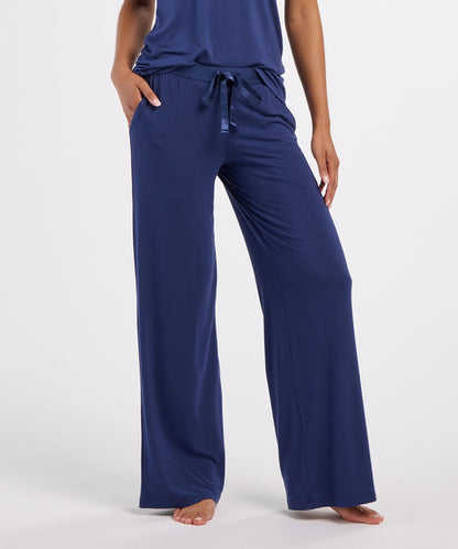 Women's Bamboo Pant – Soft Bamboo Lounge Pants in Navy