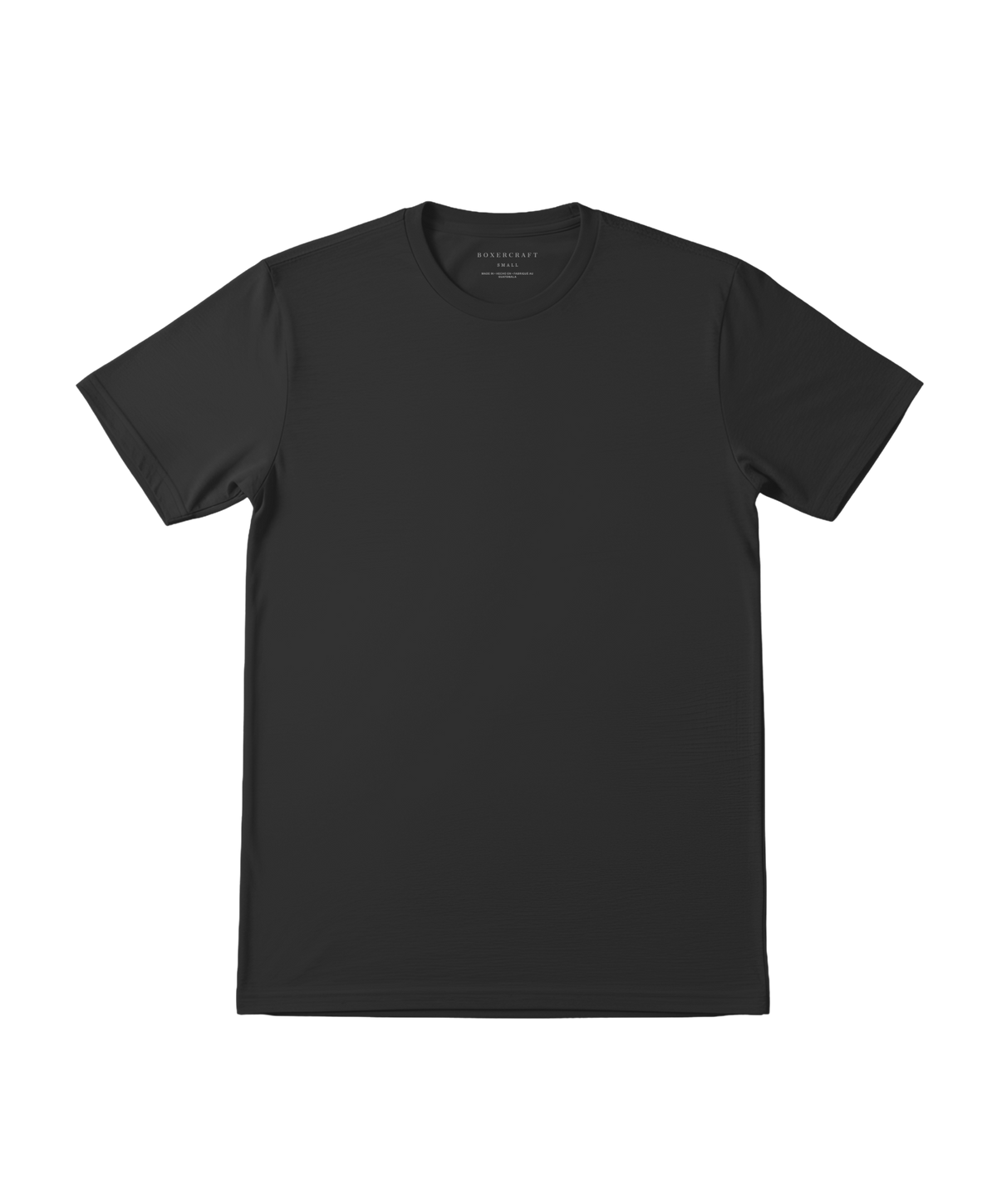 BY2103 Youth Essential Tee - Black - Ghost Front | Black