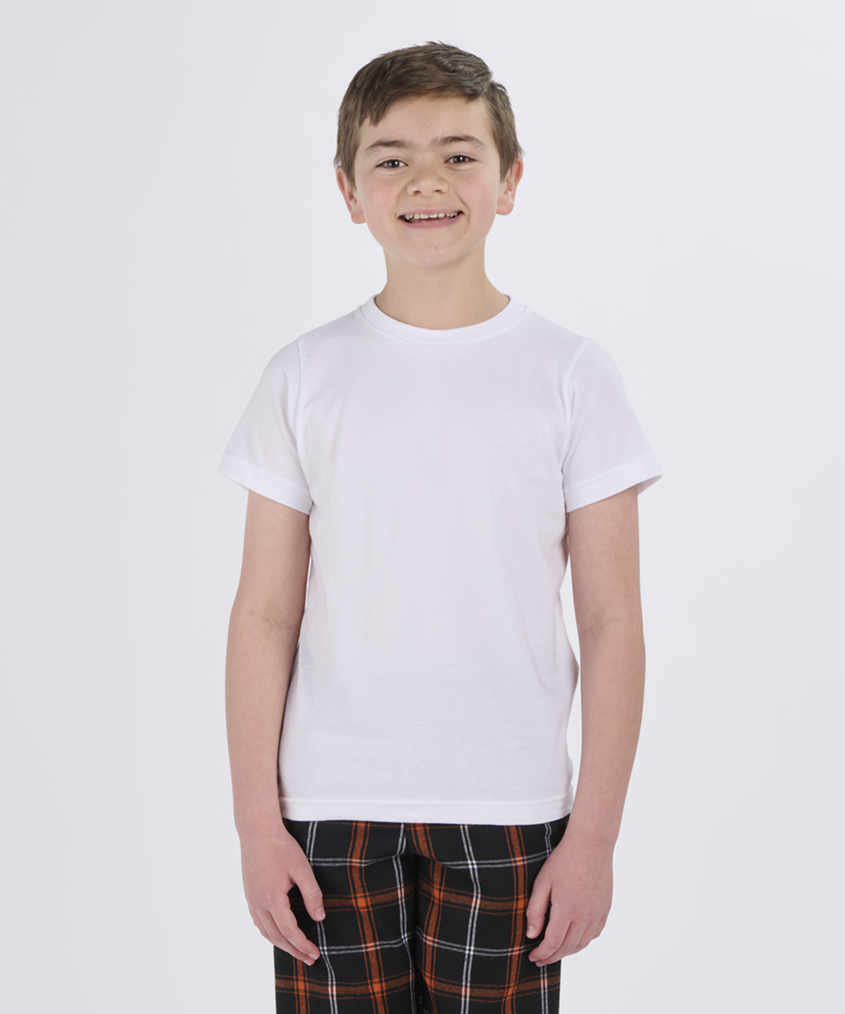 BY2103 Youth Essential Tee - White - Front | White