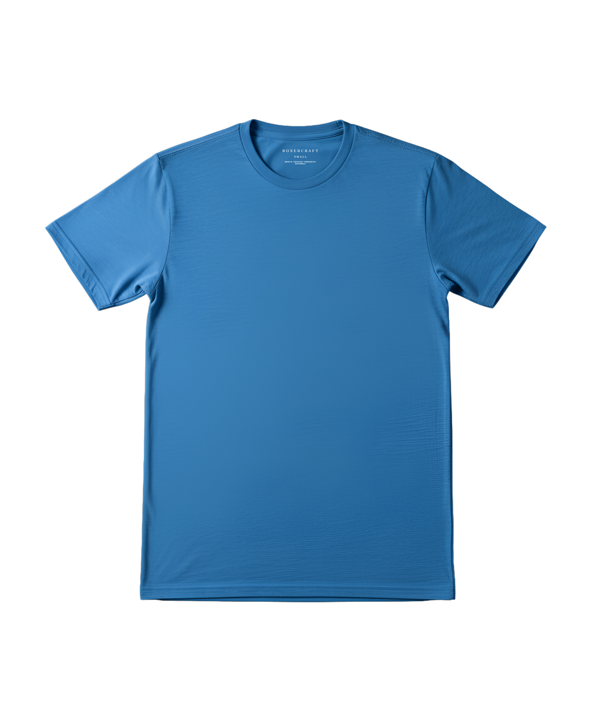 BY2103 Youth Essential Tee - Collegiate Blue - Ghost Front | Collegiate Blue