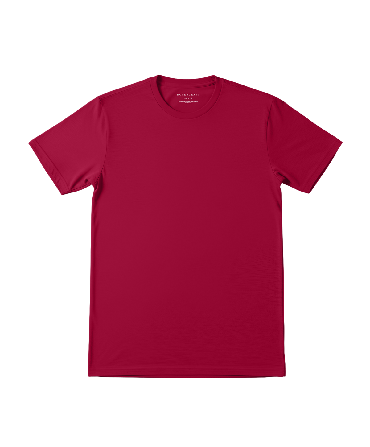 BY2103 Youth Essential Tee - True Red - Ghost Front | True Red