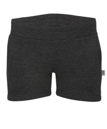 Boxercraft BY6502 Youth Fleece Short - Charcoal - Ghost Front | Charcoal