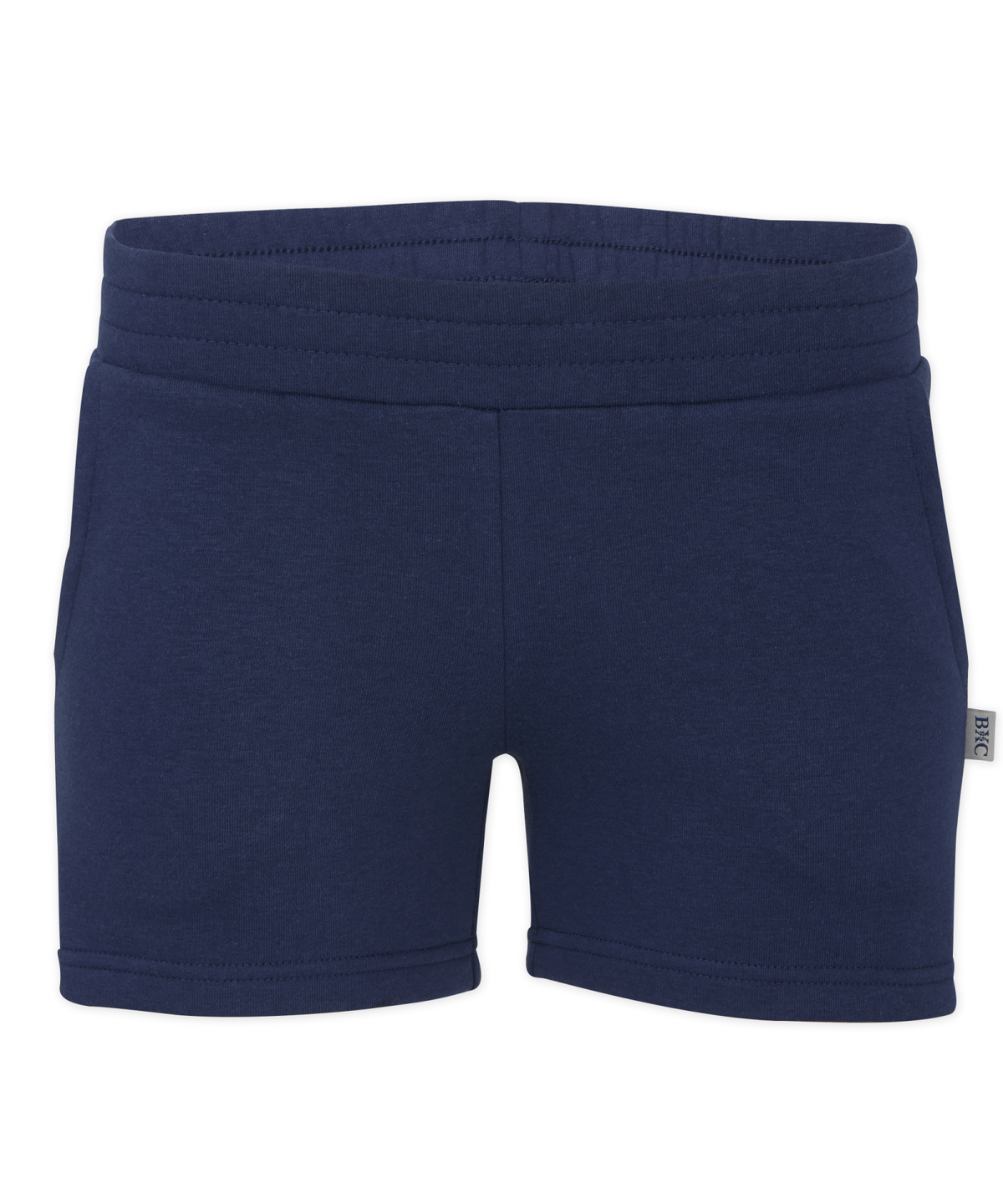 Boxercraft BY6502 Youth Fleece Short - Navy - Ghost Front | Navy