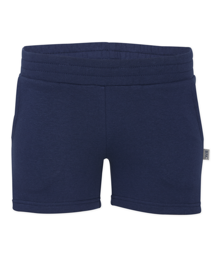 Boxercraft BY6502 Youth Fleece Short - Navy - Ghost Front | Navy