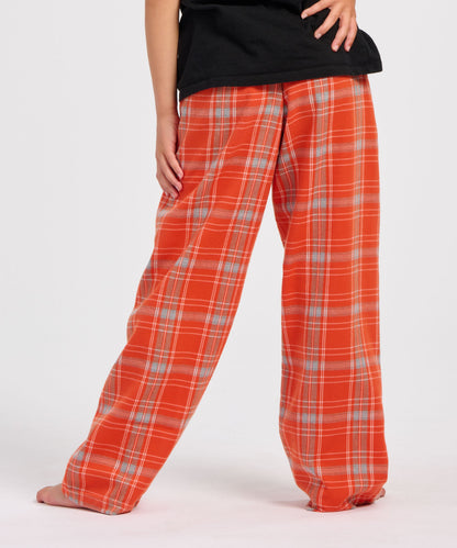 Boxercraft BY6624 Youth Flannel Pants - Burnt Orange Kingston - Product Photo 2 | Burnt Orange Kingston