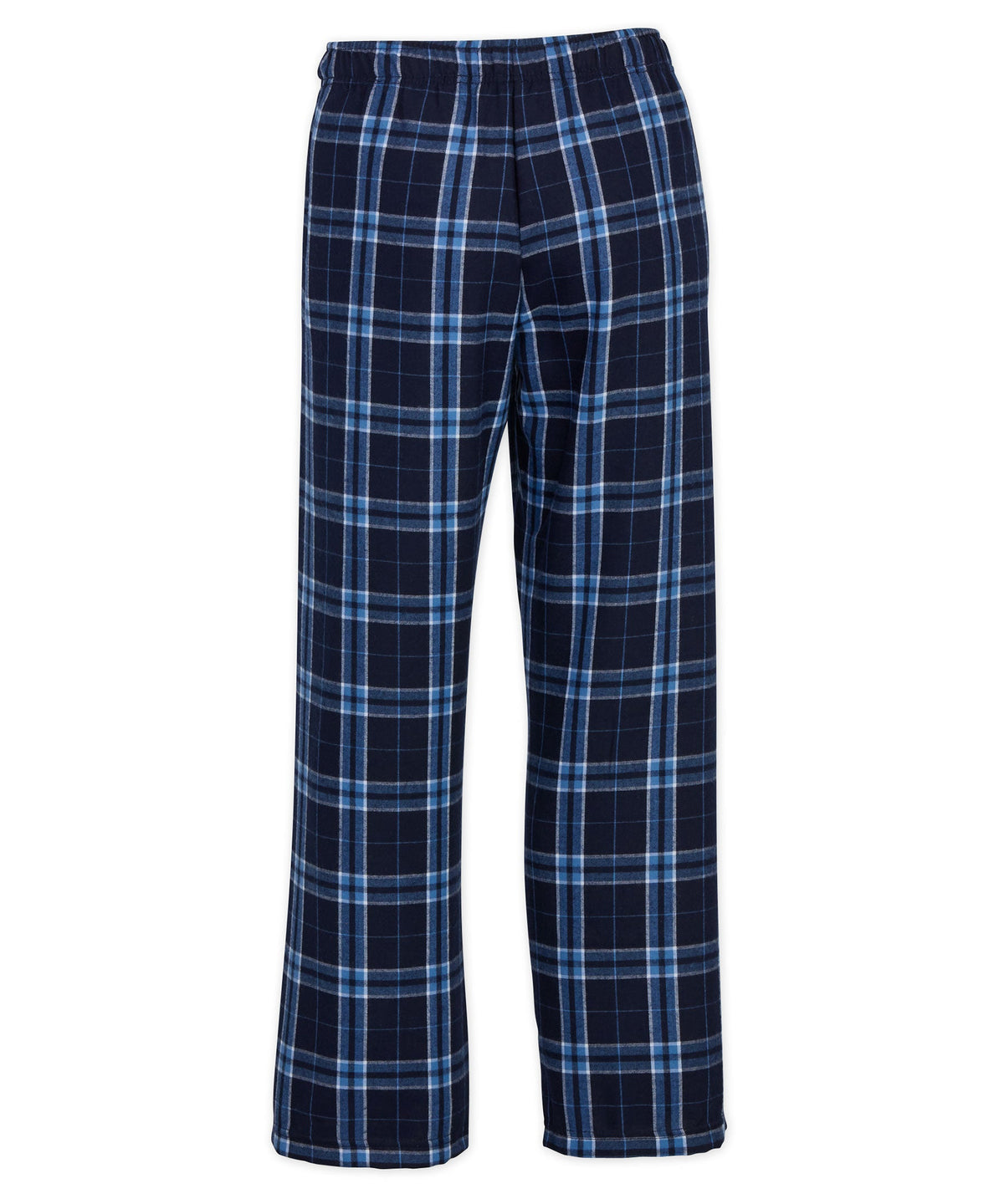 Boxercraft BY6624 Youth Flannel Pants - Navy/Columbia Plaid - Product Photo 4 | Navy/Columbia Plaid