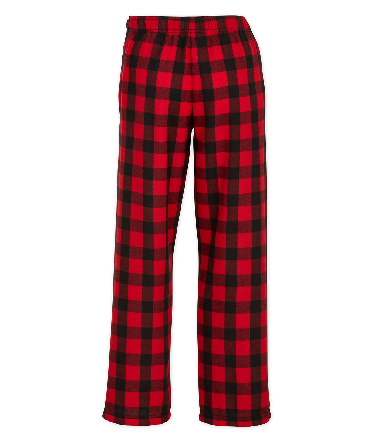 Boxercraft BY6624 Youth Flannel Pants - Red/Black Buffalo Plaid - Product Photo 4 | Red/Black Buffalo Plaid