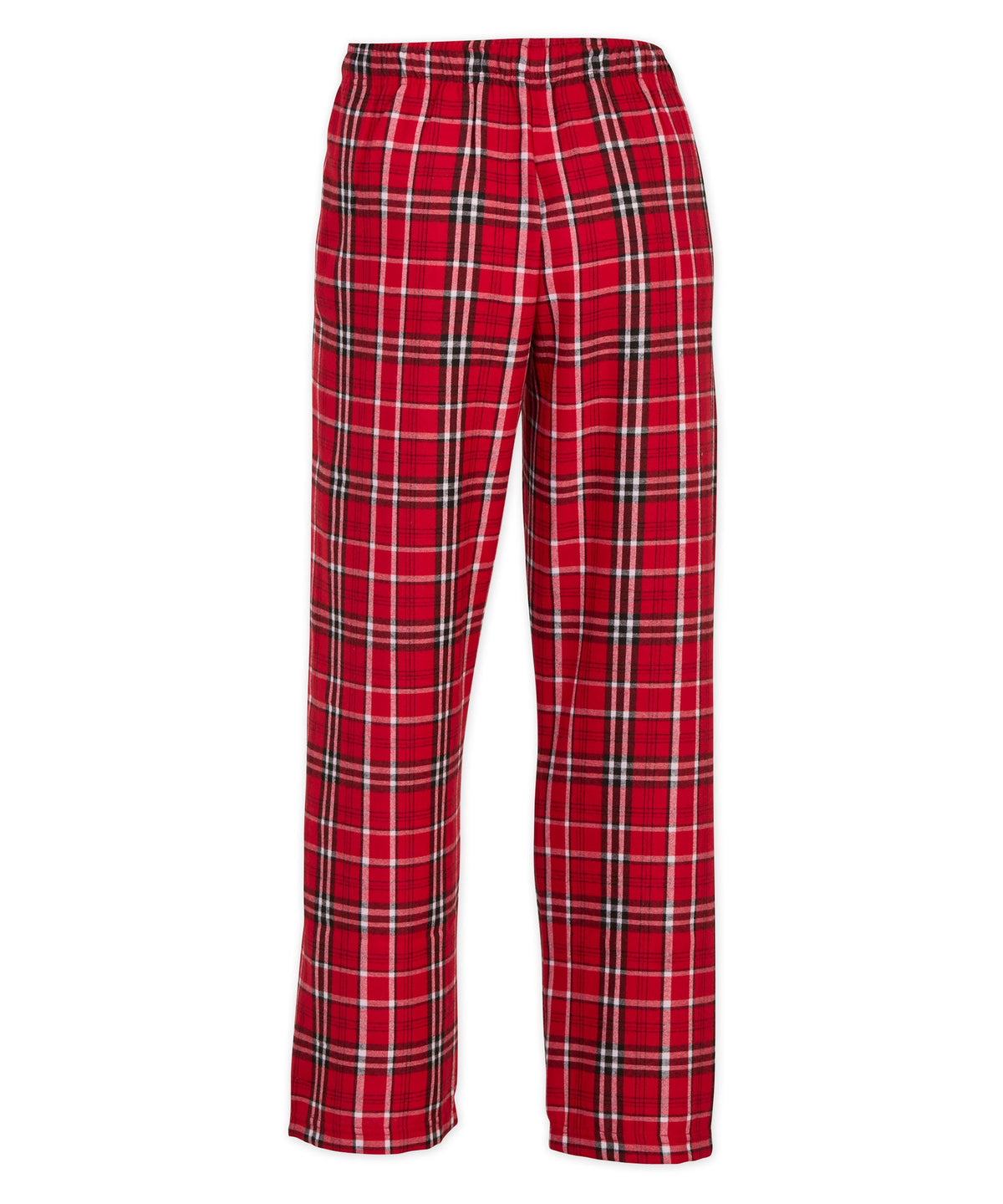 Boxercraft BY6624 Youth Flannel Pants - Red/White Plaid - Product Photo 4 | Red/White Plaid