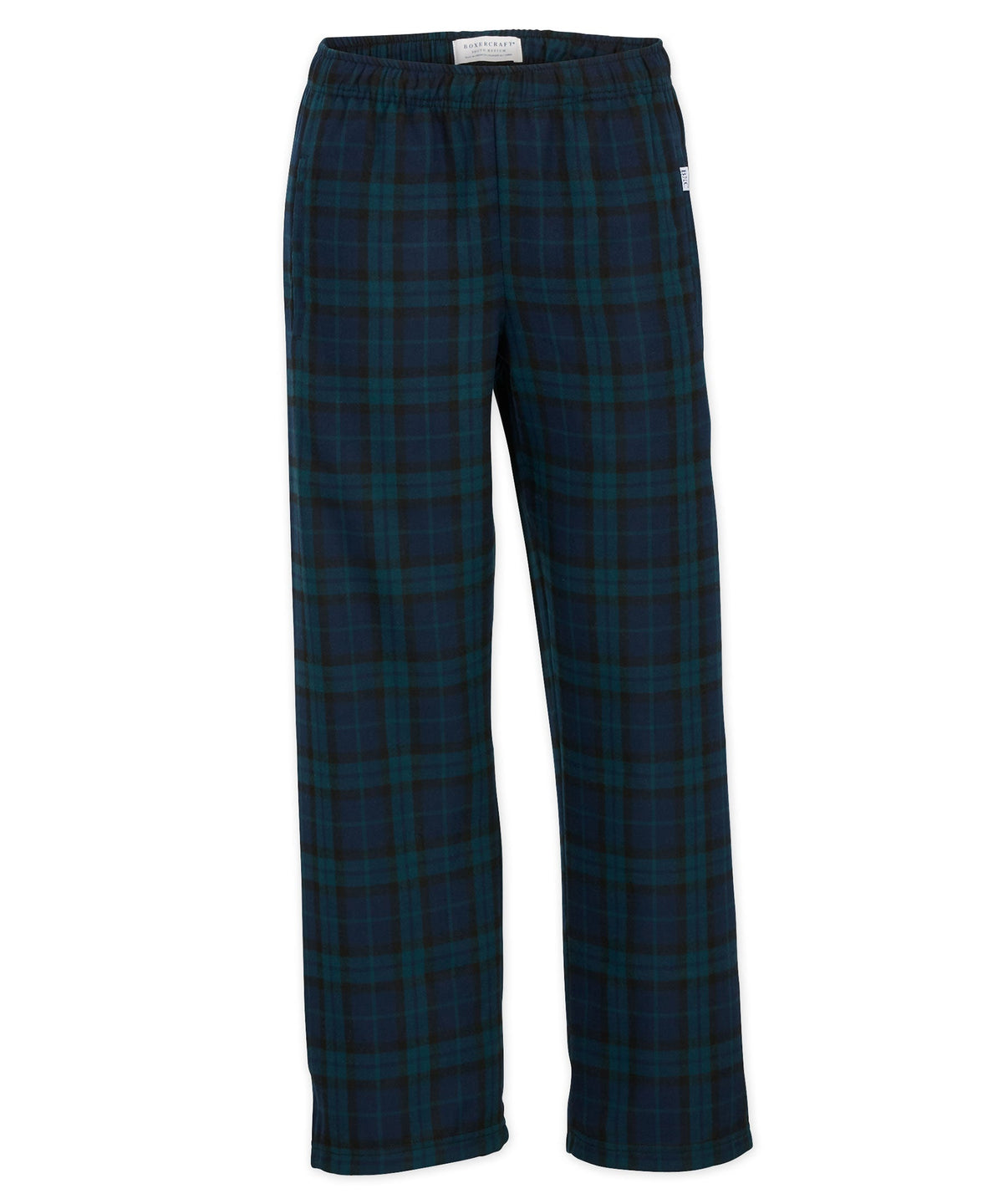Boxercraft BY6624 Youth Flannel Pants - Scottish Tartan - Product Photo 2 | Scottish Tartan