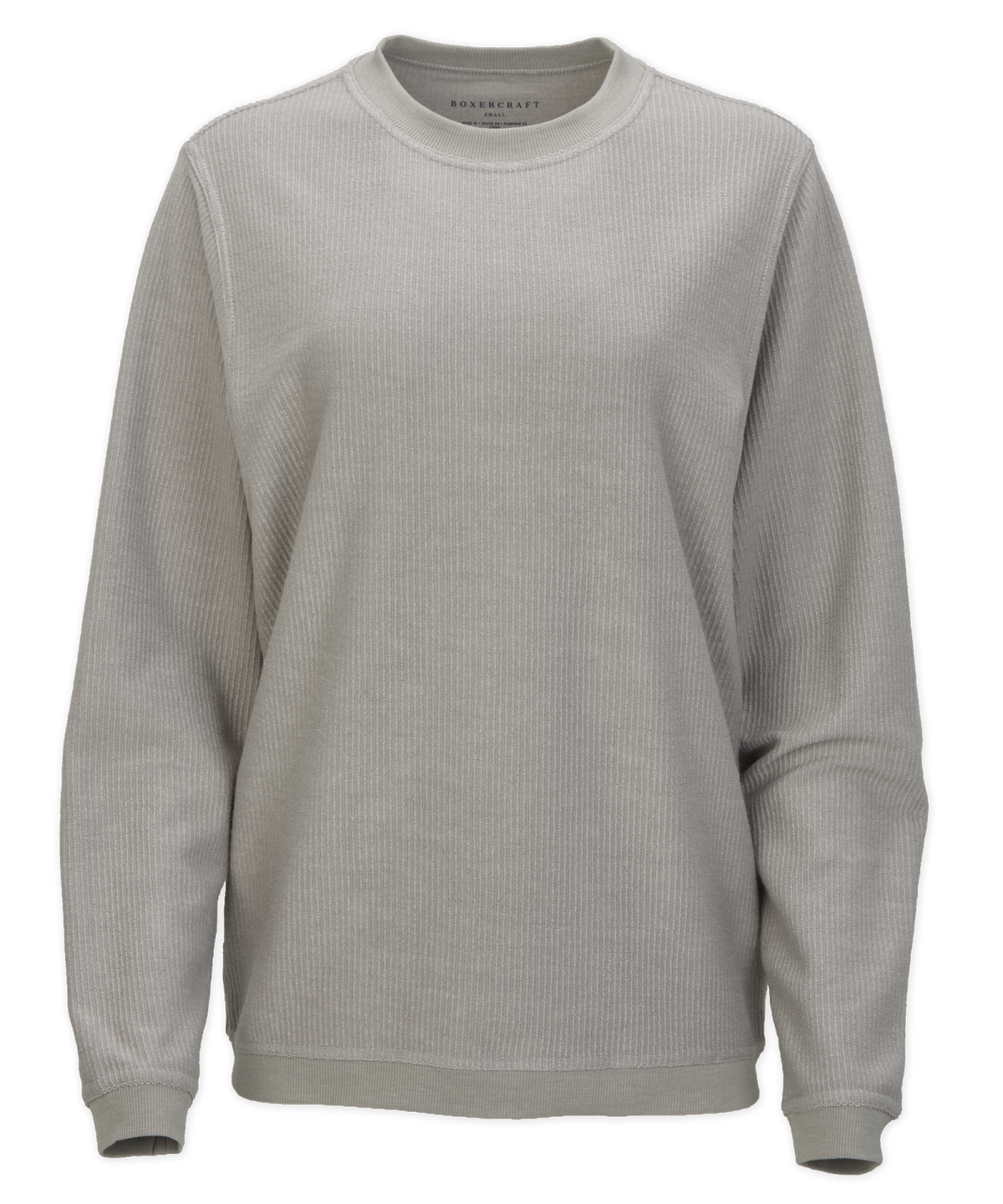 Women's Rally Corduroy Crew – Corduroy Knit Crewneck Sweatshirt in Oxford