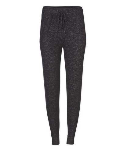 Women's Cuddle Jogger – Ultra-Soft Lounge Jogger Pants in Black Heather