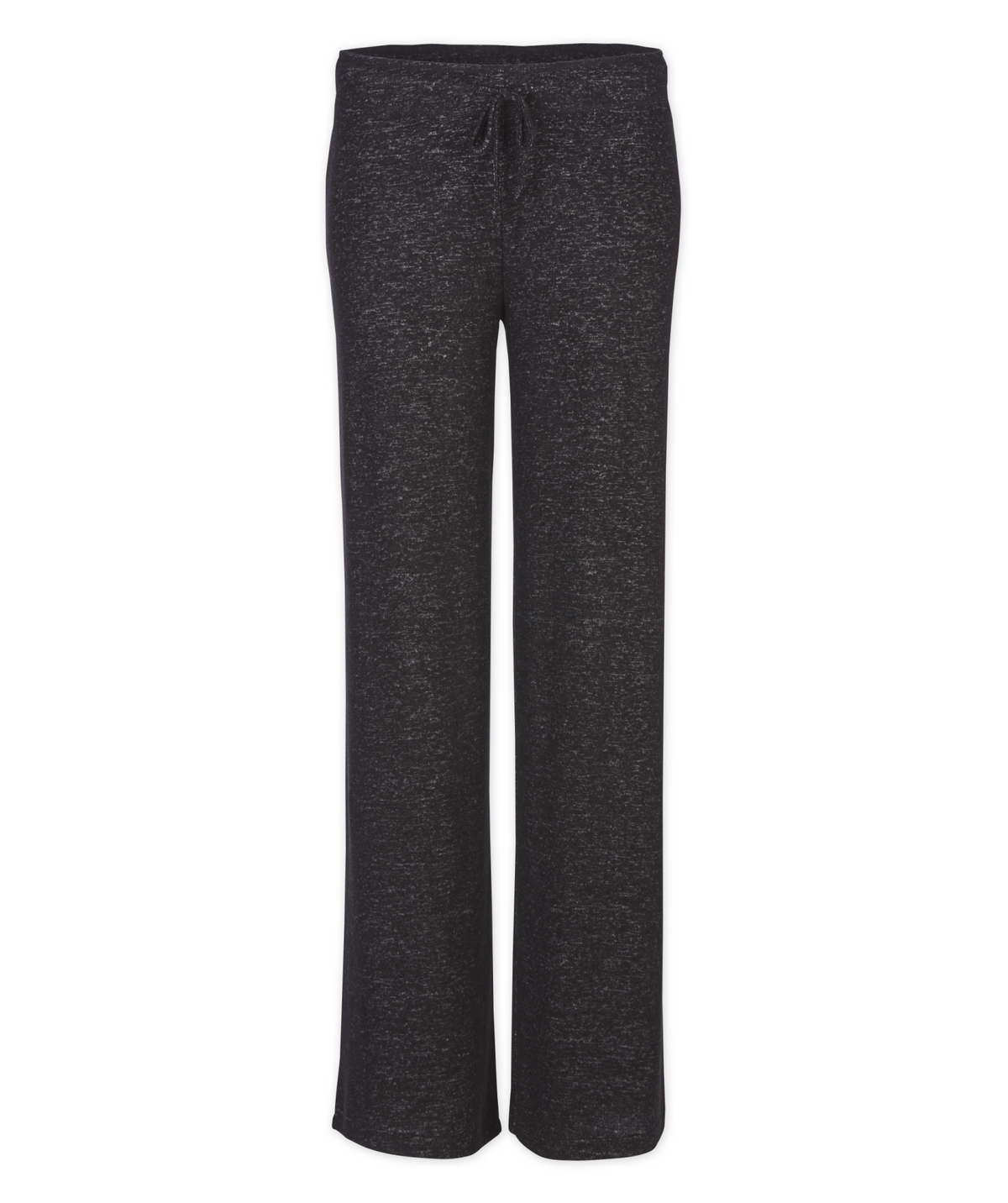 Women's Cuddle Wide Leg Pant – Ultra-Soft Wide Leg Lounge Pants in Black Heather