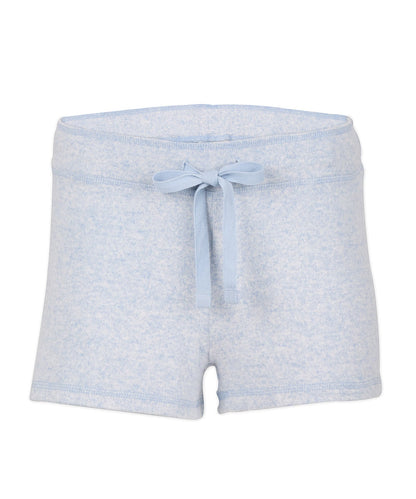 Women's Cuddle Shorts in Sky Blue Heather
