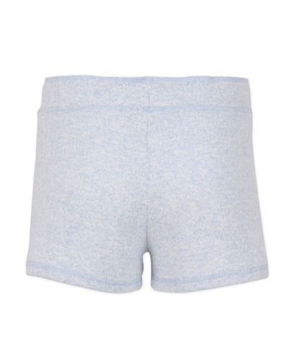 Women's Cuddle Shorts in Sky Blue Heather