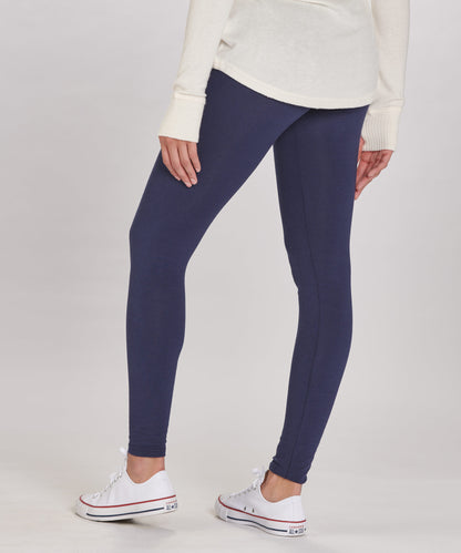 Women's Love 'Em Longer Leggings – High-Waist Athletic Leggings in Navy