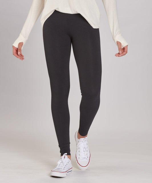 Women's Love 'Em Longer Leggings – High-Waist Athletic Leggings in Black