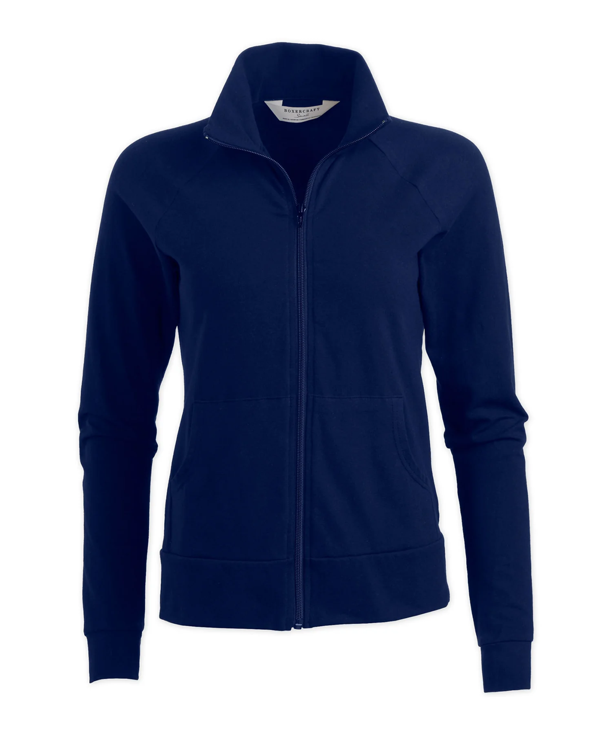 Women's Practice Jacket – Stretch Athletic Full Zip Practice Jacket in Navy