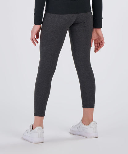 Girls' Love 'Em Longer Leggings – Athletic Leggings in Charcoal