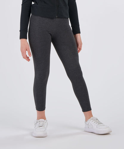 Girls' Love 'Em Longer Leggings – Athletic Leggings in Charcoal