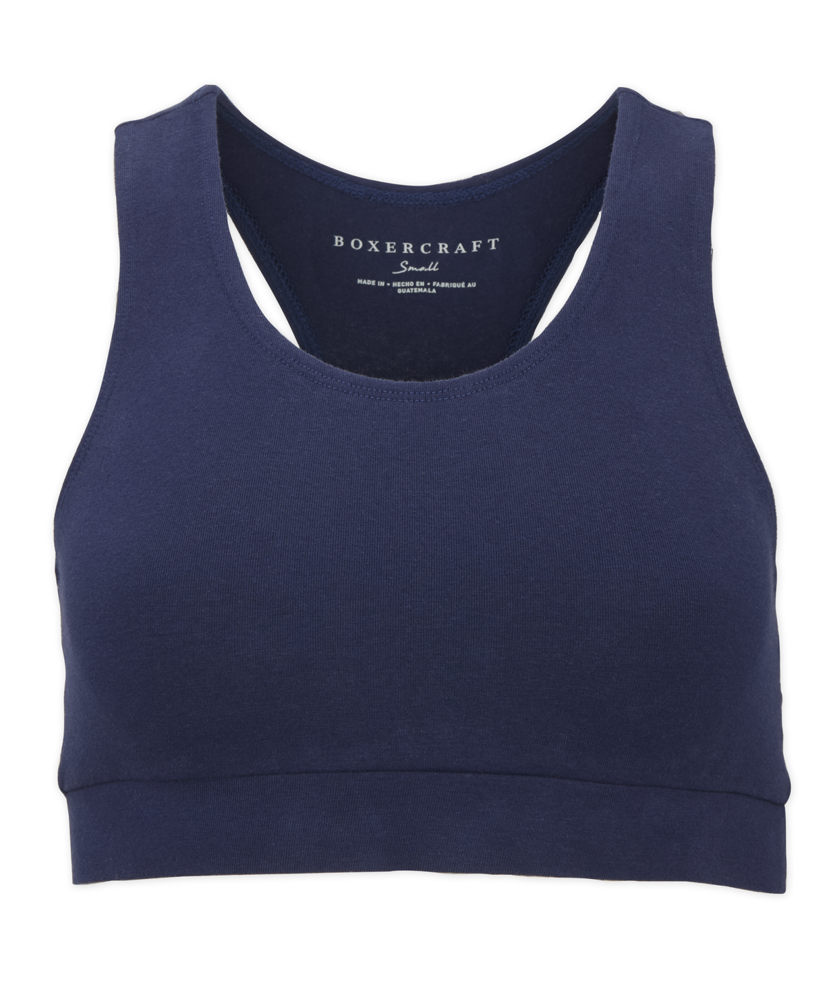 Girls' Support Your Team Bra – Athletic Sports Bra in Navy
