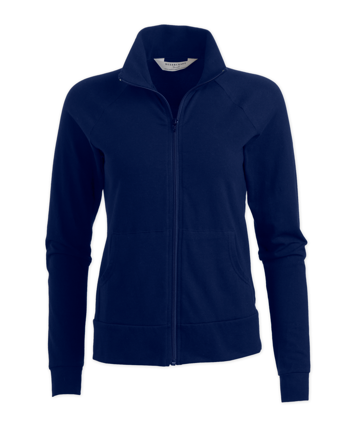 Girls' Practice Jacket – Stretch Athletic Full Zip Jacket in Navy