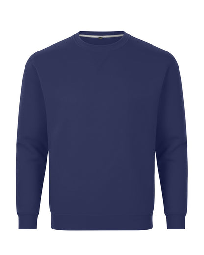 Unisex Core Fleece Crew in Navy – front