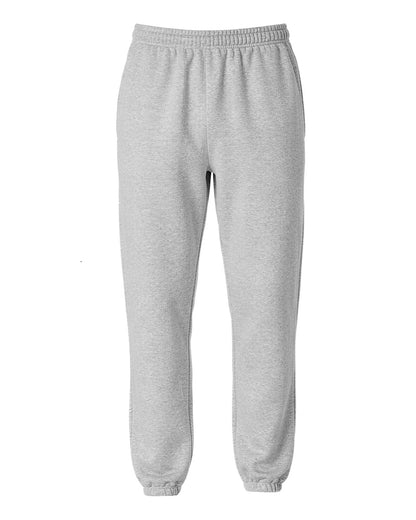 Unisex Core Fleece Pant in Oxford Heather – front