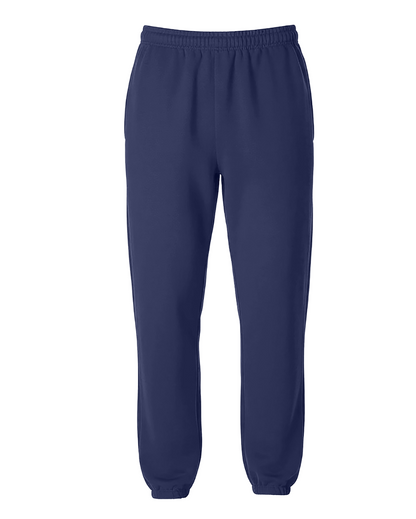 Unisex Core Fleece Pant in Navy – front