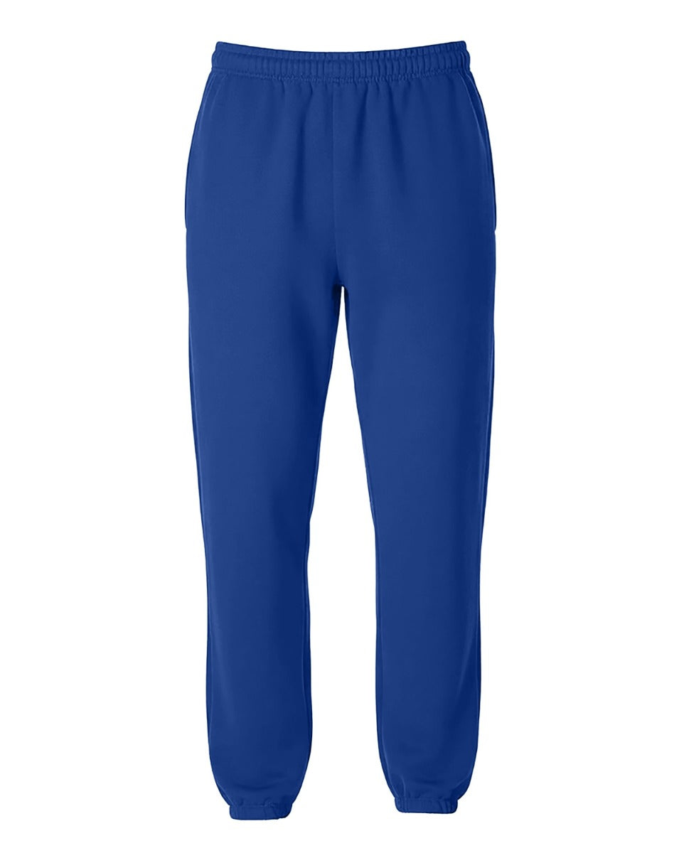 Unisex Core Fleece Pant in Electric Royal – front