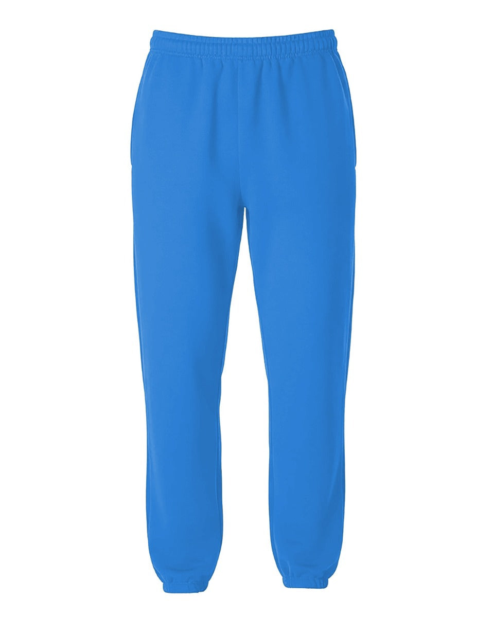 Unisex Core Fleece Pant in Collegiate Blue – front