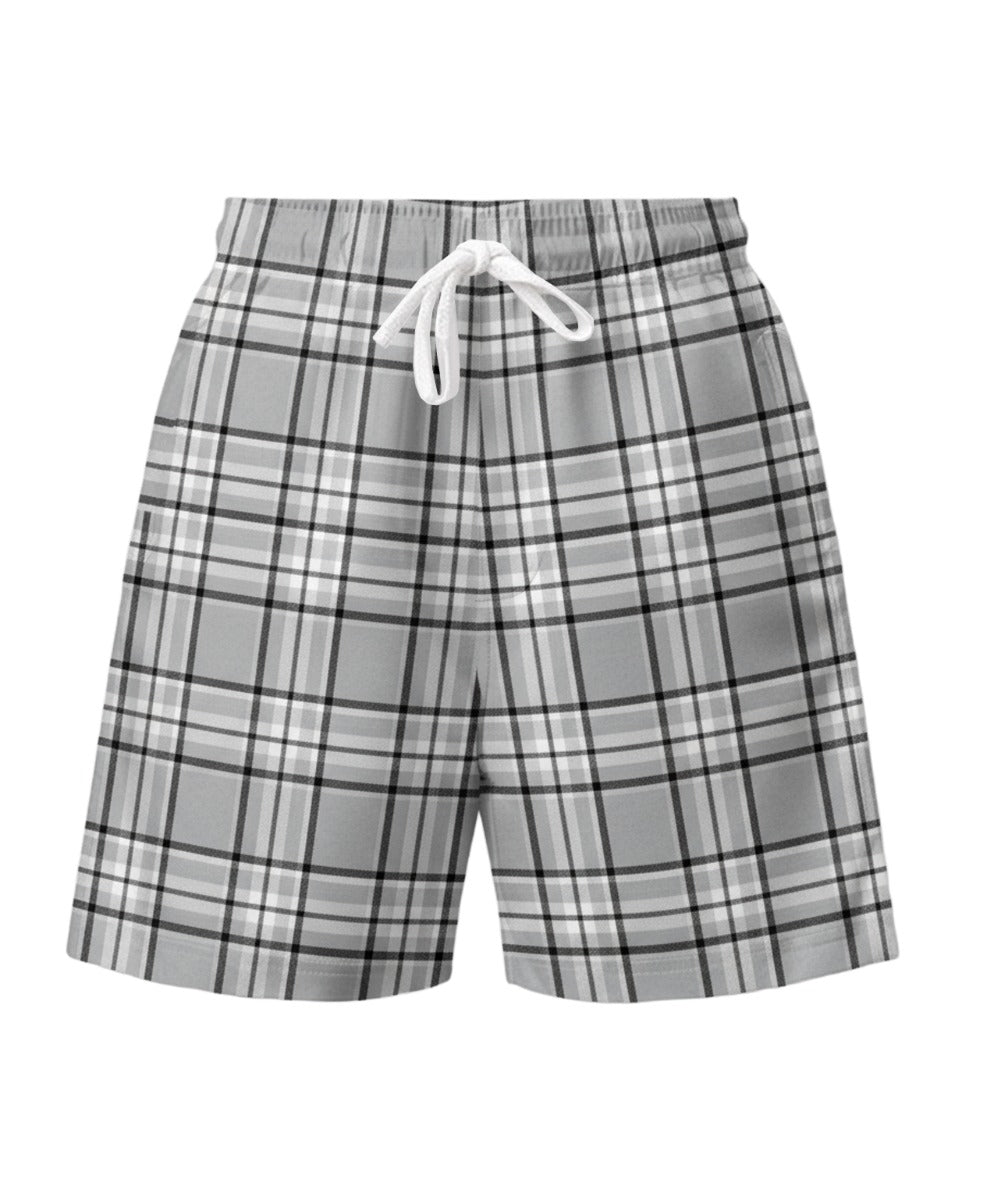 Boxercraft BU6703 Oversized Flannel Shorts - Oxford Carnegie Plaid - Lifestyle | Oxford Carnegie Plaid