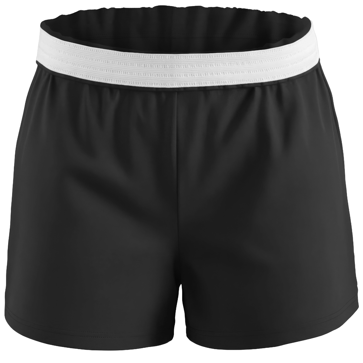 Women's Essential Spirit Short in Black – front